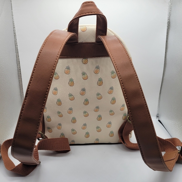 Stitch Pineapple MiniLoungefly Disney Lilo & Stitch Pineapple Mini Backpack Bag - Picture 2 of 13